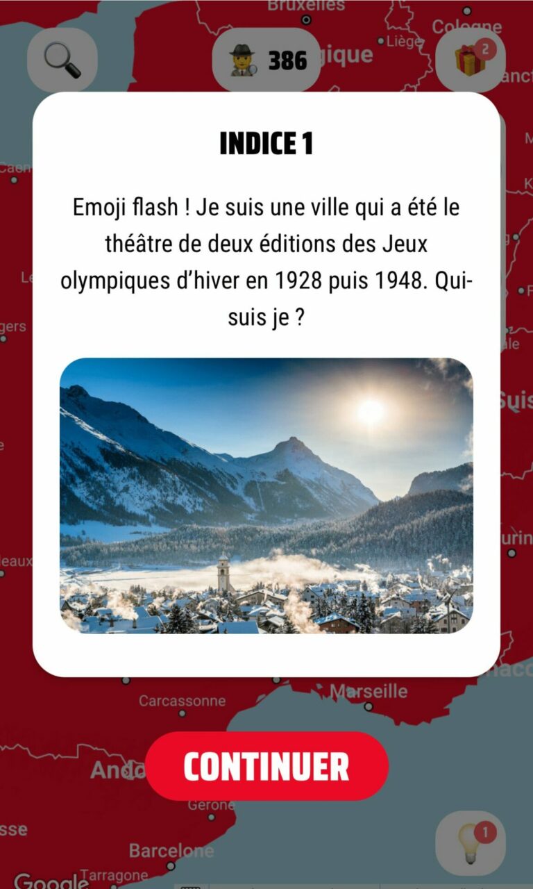 Jeu de piste | Interactive game