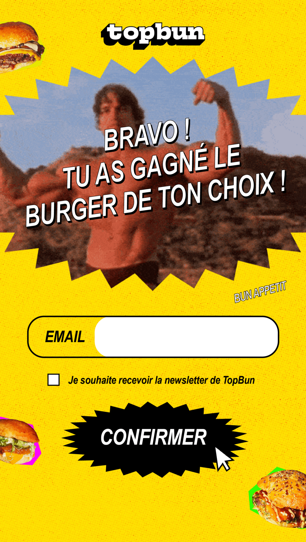 Jeux Marketing TopBun - marketing games - gamification - creative agency